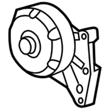 2012 GMC Sierra 3500 HD Water Pump Pulley - 98062861