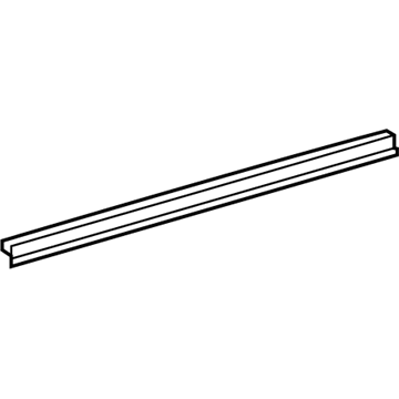 GM 96845922 Sealing Strip Assembly, Front Side Door Window Inner