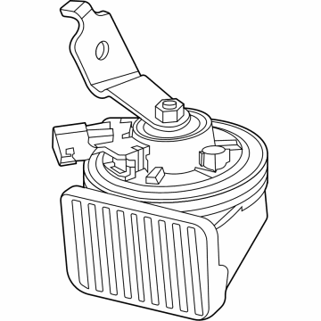 Buick 42603368 High Note Horn