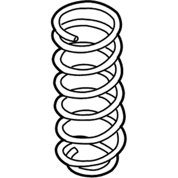 Pontiac 96653220 Coil Spring