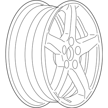 Saturn 17802093 Wheel