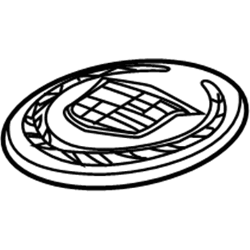 Cadillac 12622176 Emblem