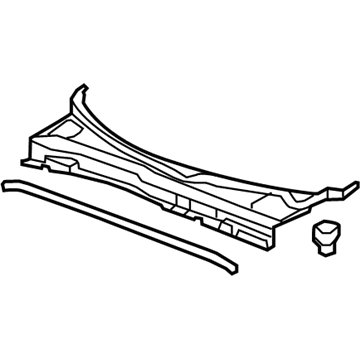 GM 22758198 Panel Assembly, Air Inlet Grille