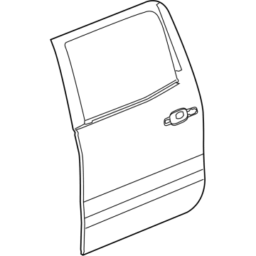 GM 84691746 Panel Assembly, Rear S/D Otr