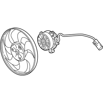 Buick 23270403 Fan & Motor