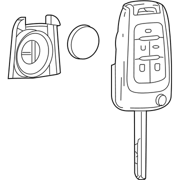 Chevy 13531359 Transmitter