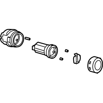 Saturn 15785083 Lock Cylinder