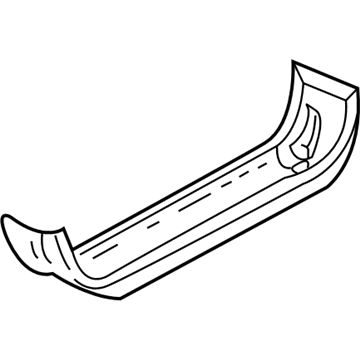 GM 15888314 Panel, Front Side Door Step