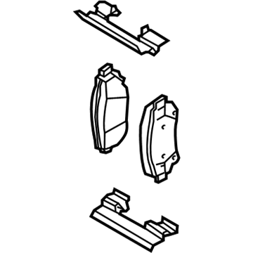 Chevy 88967257 Brake Pads