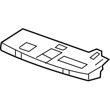 GM 22733551 Support, Front Bumper Fascia Center