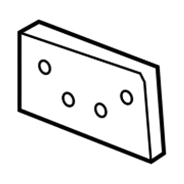 Chevy 15274497 License Bracket