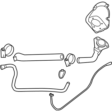 Chevy 23396604 Filler Pipe