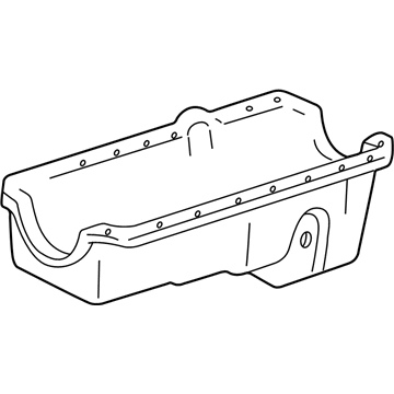 Chevy 10108676 Oil Pan Gasket