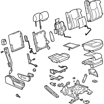 GMC 88977166 Seat Assembly