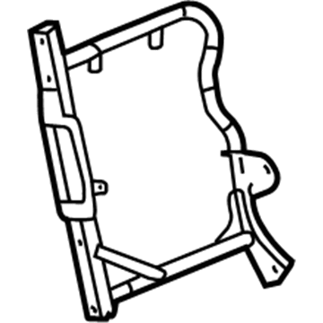 GMC 88978384 Seat Back Frame