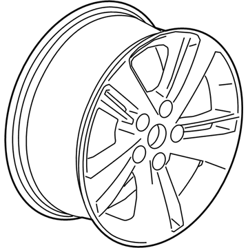 Buick 13463429 Wheel, Alloy