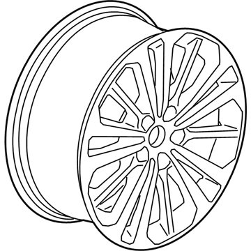 Buick 39076883 Wheel, Alloy