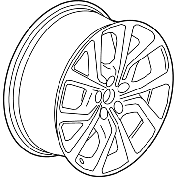 Buick 39024105 Wheel, Alloy