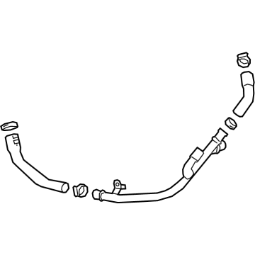 2023 GMC Canyon Cooling Hose - 12692082