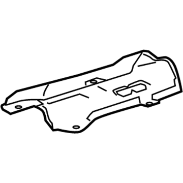 Cadillac 20971705 Rear Shield