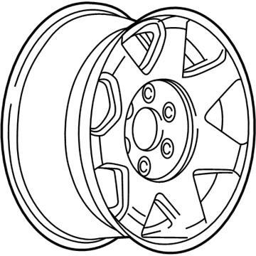 Cadillac 9596873 Wheel