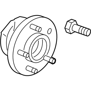 Buick 13546938 Hub & Bearing