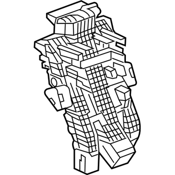 GMC 84081116 Floor Duct