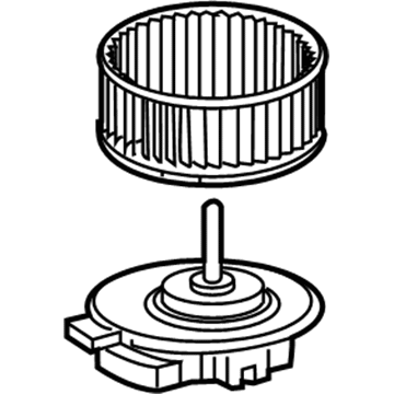 2020 GMC Acadia Blower Motor - 85143484