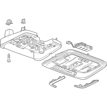 GMC 84737301 Console Assembly