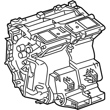 Cadillac 22799389 A/C & Heater Case