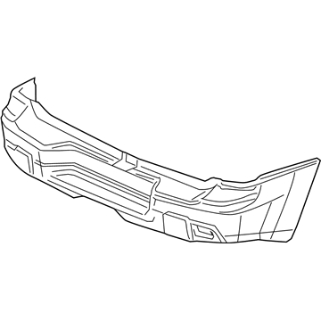 GMC 12335703 Bumper Cover