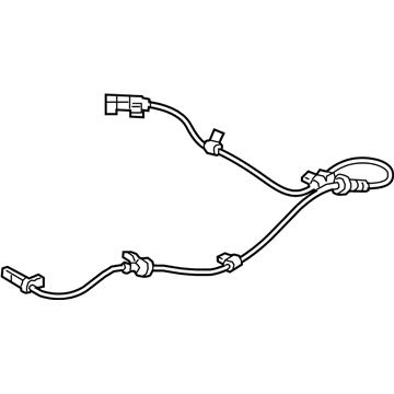 Chevy Malibu ABS Sensor - 22944795