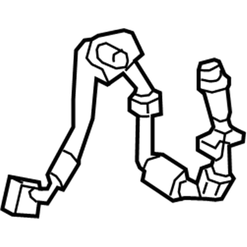 GM 84068589 Hose Assembly, Rear Brake