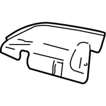 Chevy 10411068 Deflector Shield