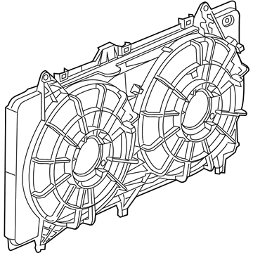 2013 Chevy Camaro Fan Shroud - 22762592