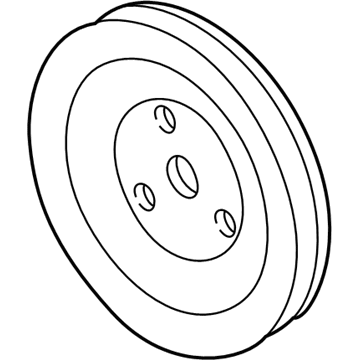 Buick 24576031 Pulley