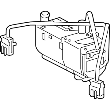 GM 19130016 Heater Asm,Heater Coolant