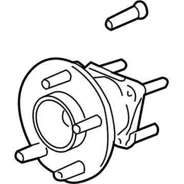 Chevy 84641365 Hub & Bearing