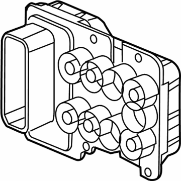 GM 19121732 Abs Control Module, Electronic Brake Control Module Assembly