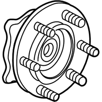 GMC 84856648 Hub & Bearing