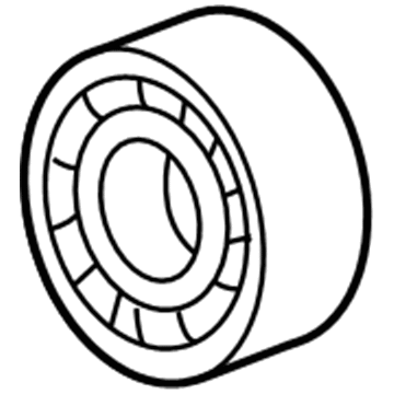 Chevy 12568996 Idler Pulley