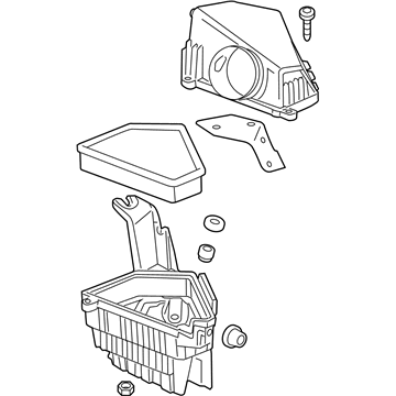 Cadillac 25843479 Air Cleaner Assembly