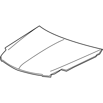 Cadillac 20803589 Hood