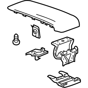 Chevy 19354407 Armrest