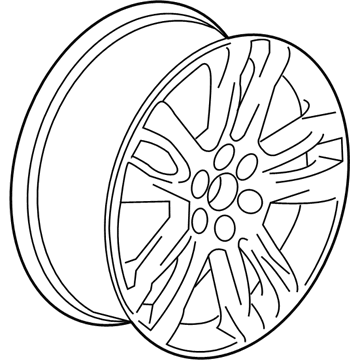 Chevy 84951955 Wheel, Alloy