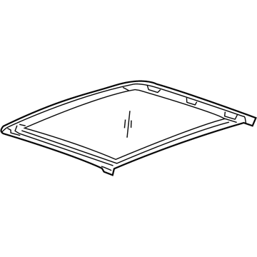 GMC 86539136 WINDOW,SUN ROOF