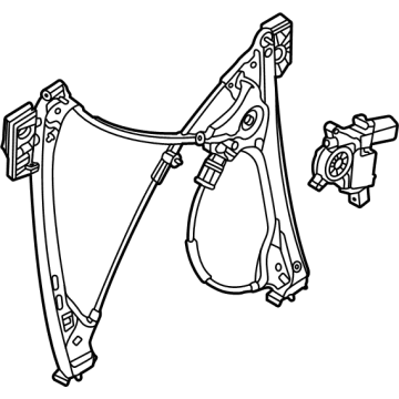 Chevy 86584222 Window Regulator