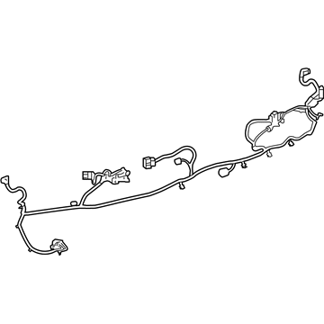 GM 84796016 Harness Assembly, Rear Object Alarm Sen Wrg