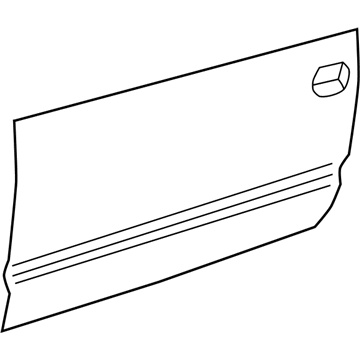 GM 15037398 Panel,Front Side Door Outer