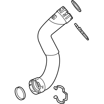 GM 60004316 Hose Assembly, Chrg Air Clr Otlt Air